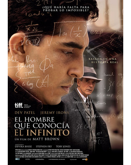 Película El Hombre que conocía el Infinito