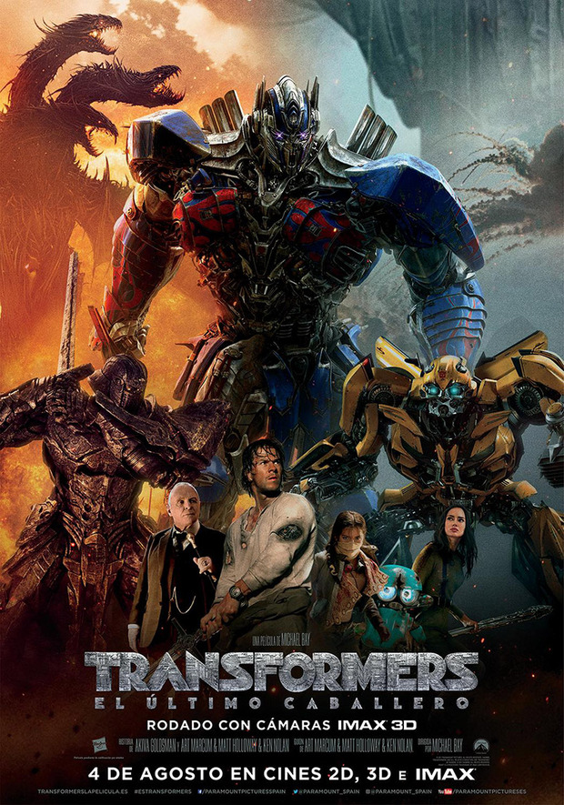 Póster de la película Transformers: El Último Caballero