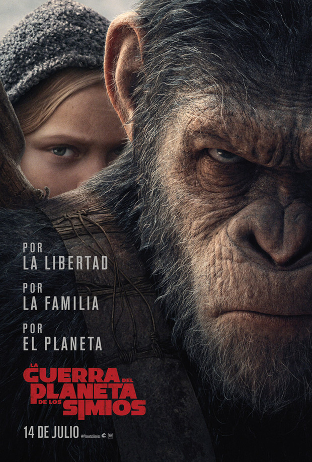 Póster de la película La Guerra del Planeta de los Simios