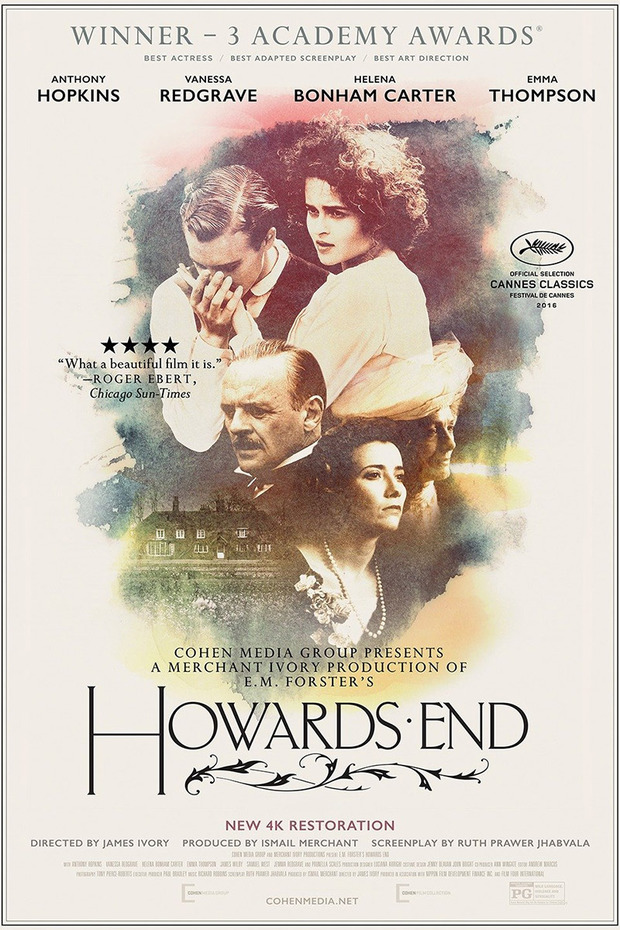 Póster de la película Regreso a Howards End