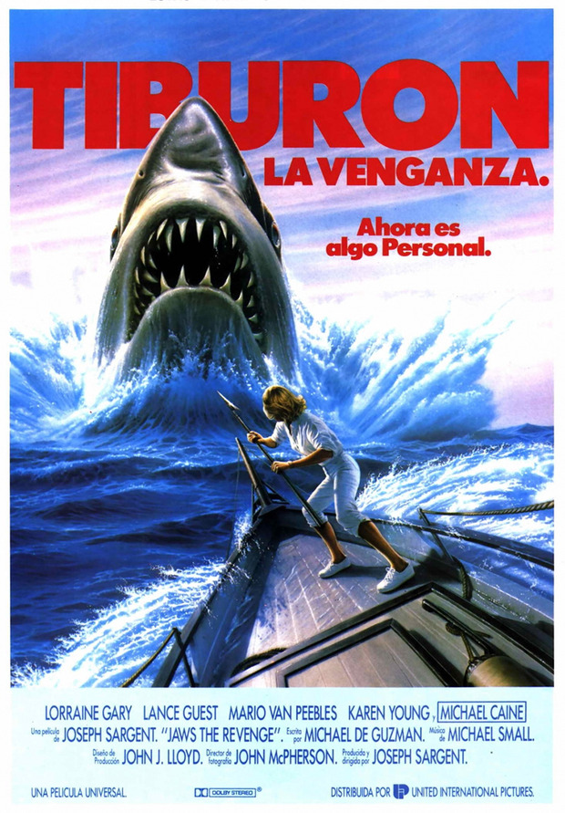 Póster de la película Tiburón, La Venganza