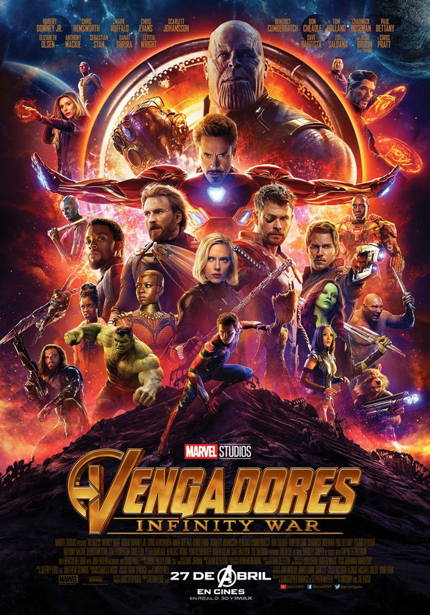 Póster de la película Vengadores: Infinity War