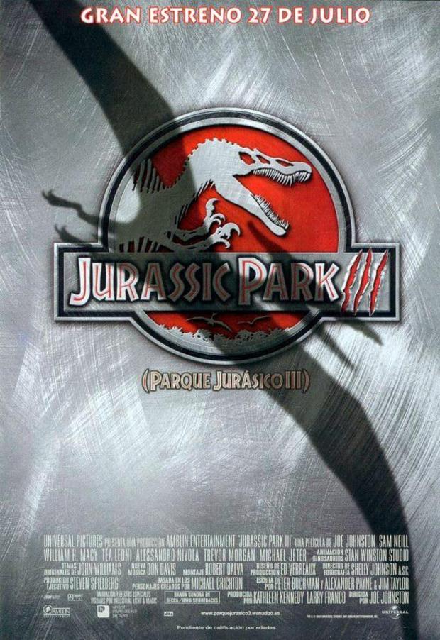 Póster de la película Jurassic Park III (Parque Jurásico III)