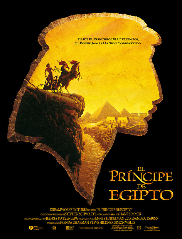 Póster de la película El Príncipe de Egipto