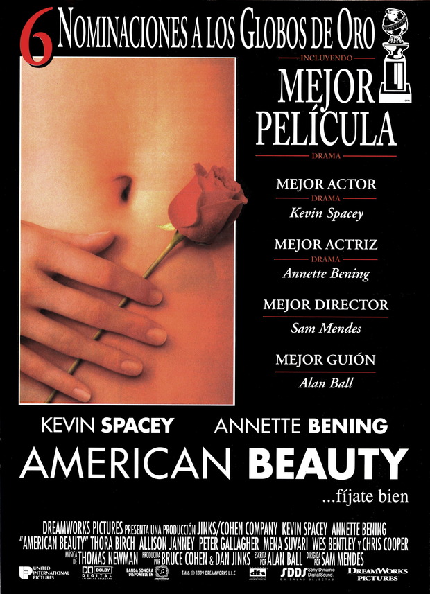 Póster de la película American Beauty