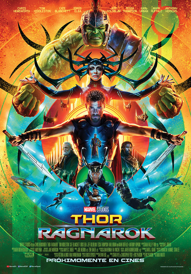 Póster de la película Thor: Ragnarok