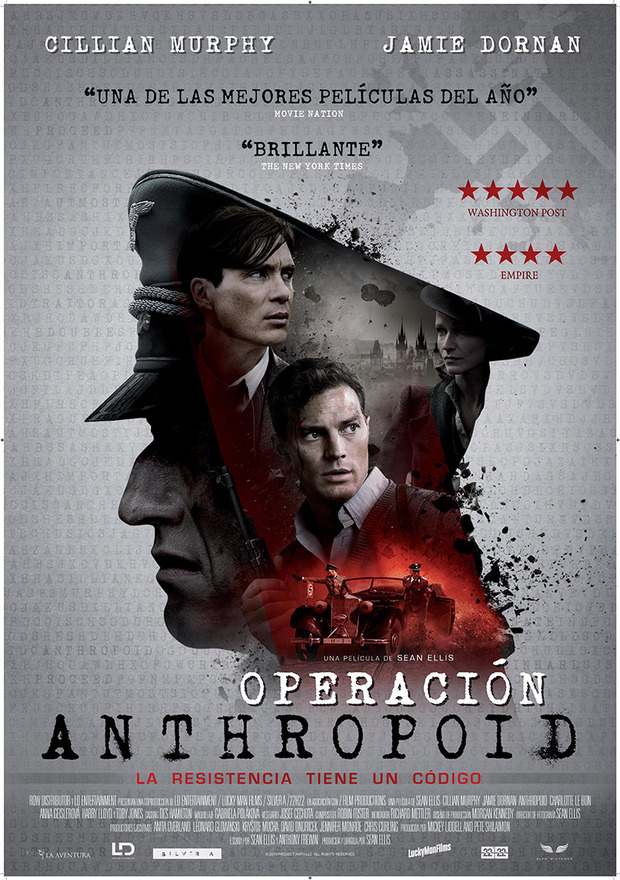 Póster de la película Operación Anthropoid