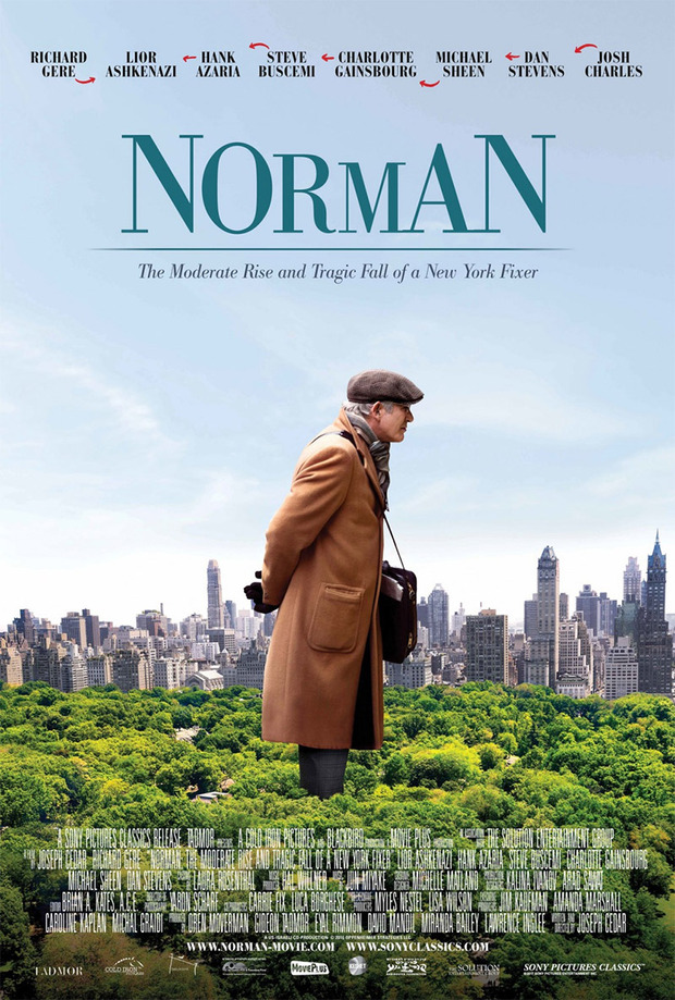 Póster de la película Norman, el Hombre que lo conseguía Todo