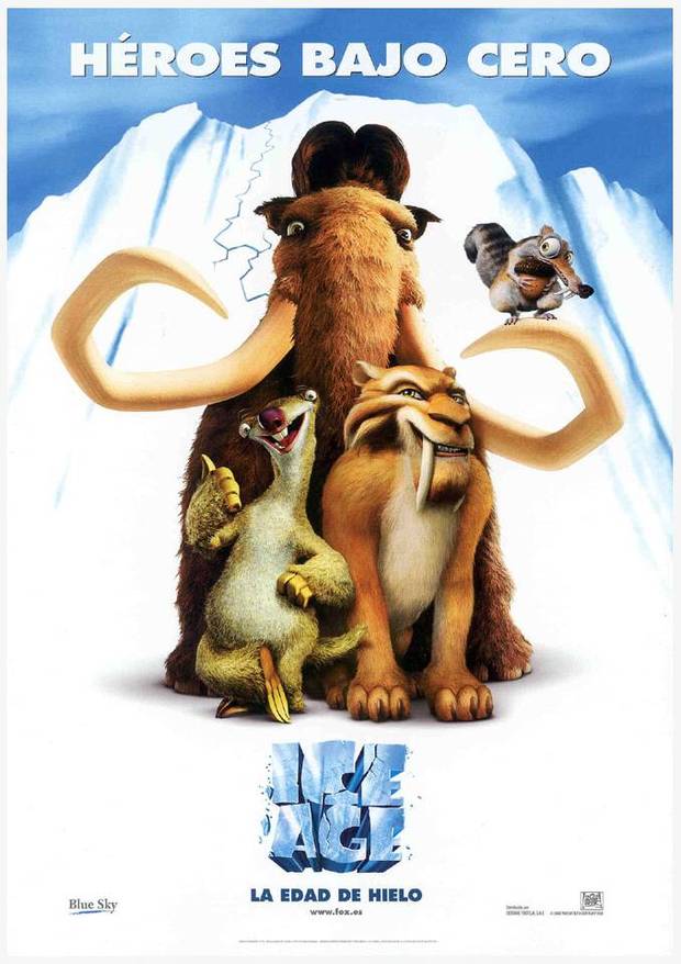 Póster de la película Ice Age. La Edad de Hielo