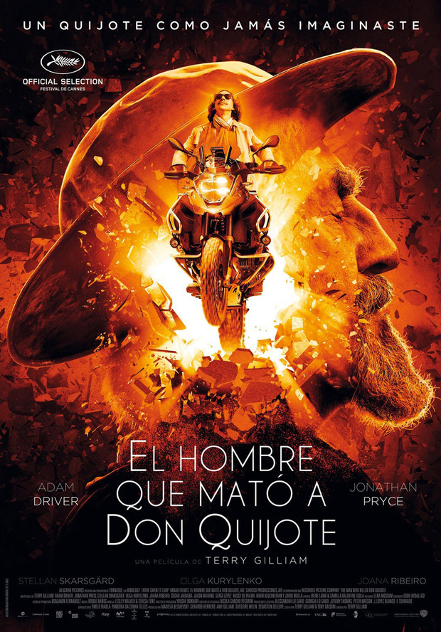 Póster de la película El Hombre que mató a Don Quijote