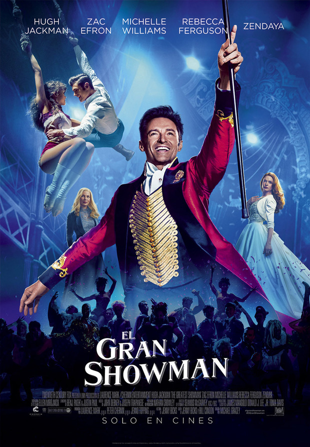 Póster de la película El Gran Showman