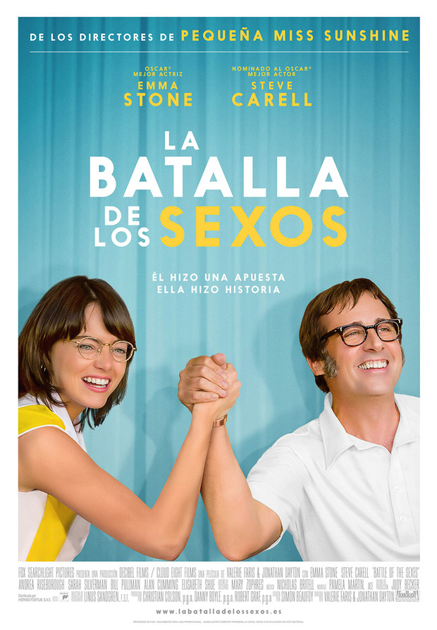 Póster de la película La Batalla de los Sexos