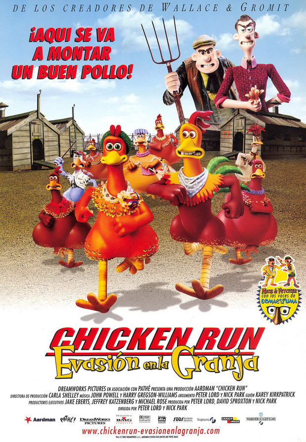 Póster de la película Chicken Run: Evasión en la Granja