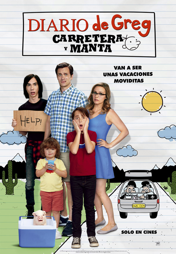 Póster de la película Diario de Greg: Carretera y Manta