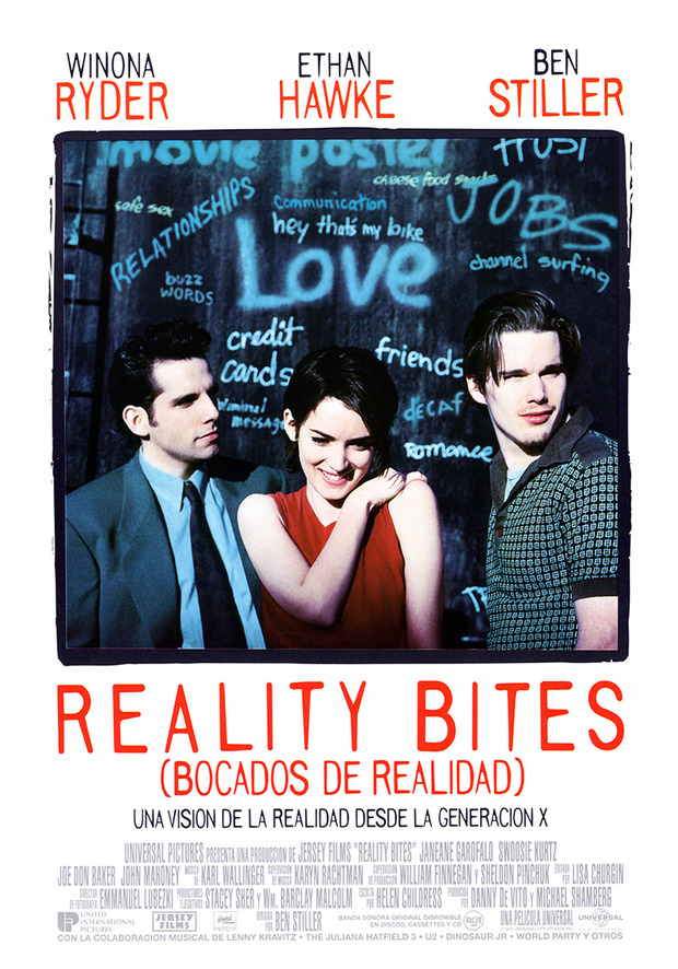 Póster de la película Reality Bites (Bocados de Realidad)