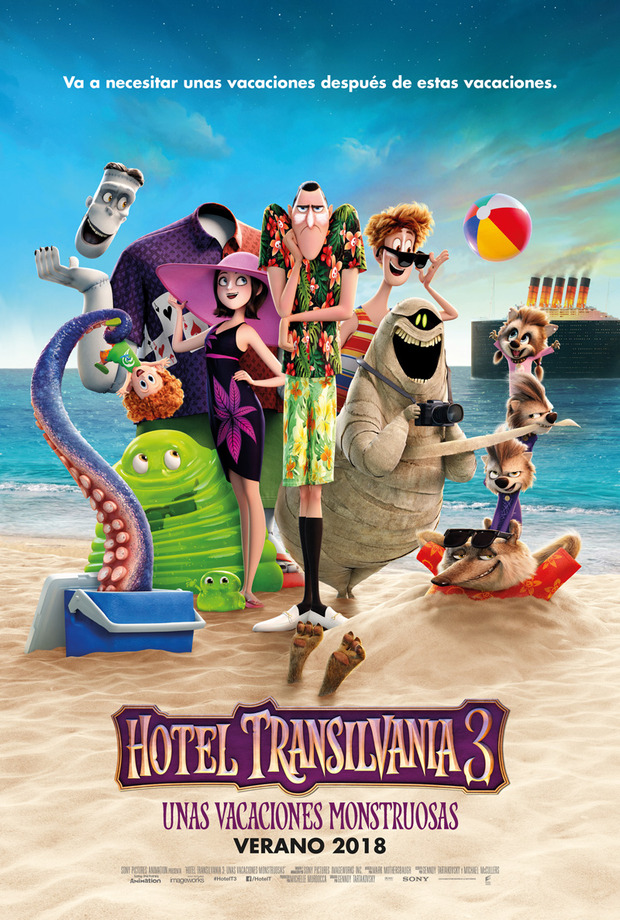 Póster de la película Hotel Transilvania 3: Unas Vacaciones Monstruosas