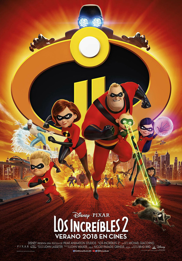 Póster de la película Los Increíbles 2