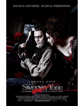 Película Sweeney Todd, El Barbero Diabólico de la Calle Fleet