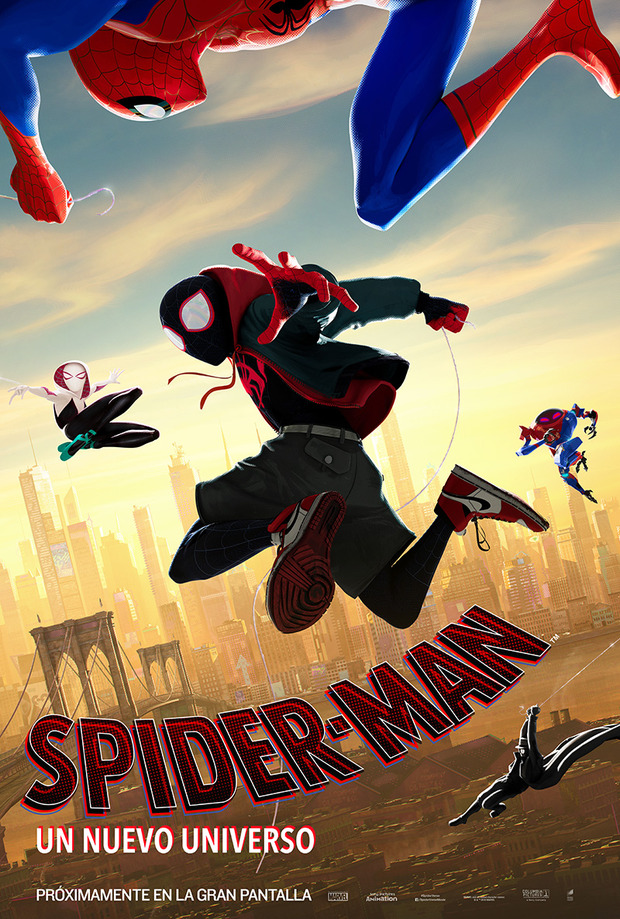 Póster de la película Spider-Man: Un Nuevo Universo