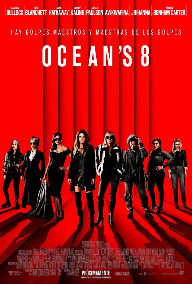 Póster de la película Ocean's 8