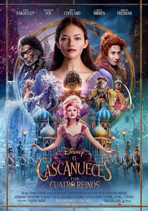 Póster de la película El Cascanueces y Los Cuatro Reinos