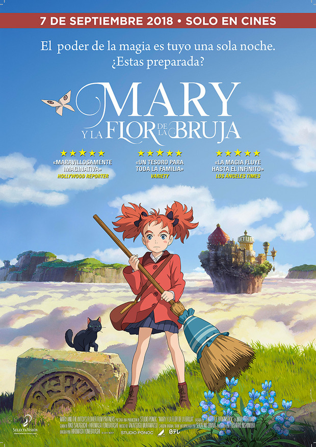 Póster de la película Mary y la Flor de la Bruja