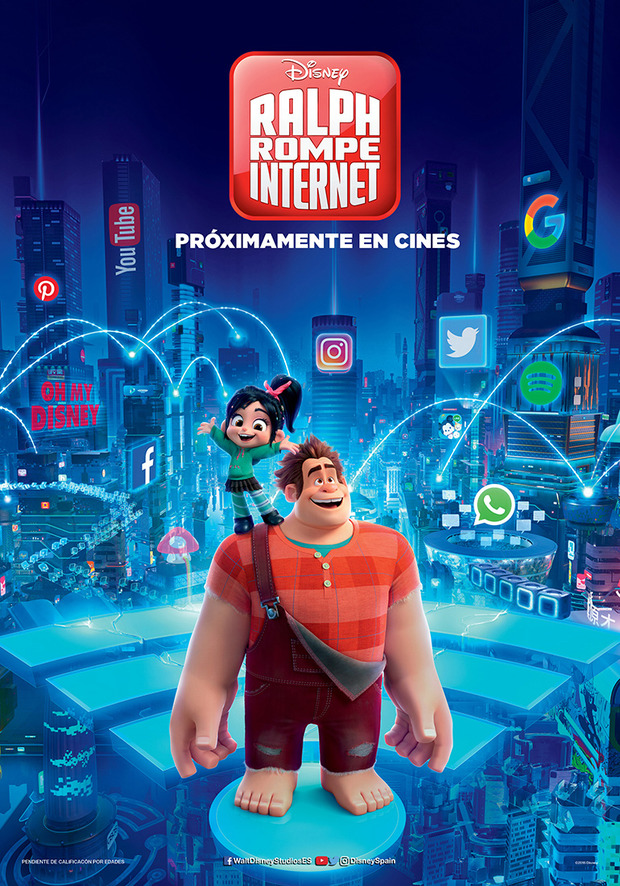 Póster de la película Ralph rompe Internet