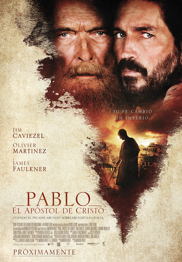 Póster de la película Pablo, el Apóstol de Cristo