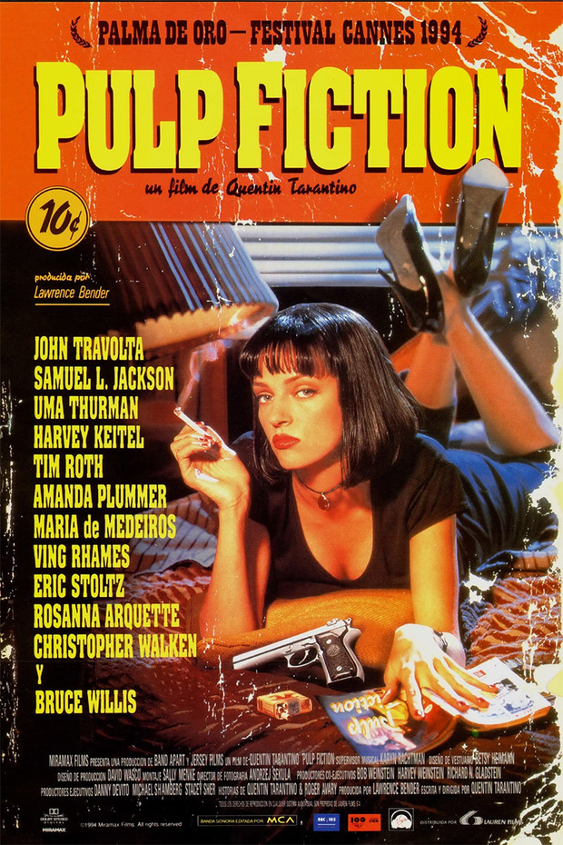 Póster de la película Pulp Fiction