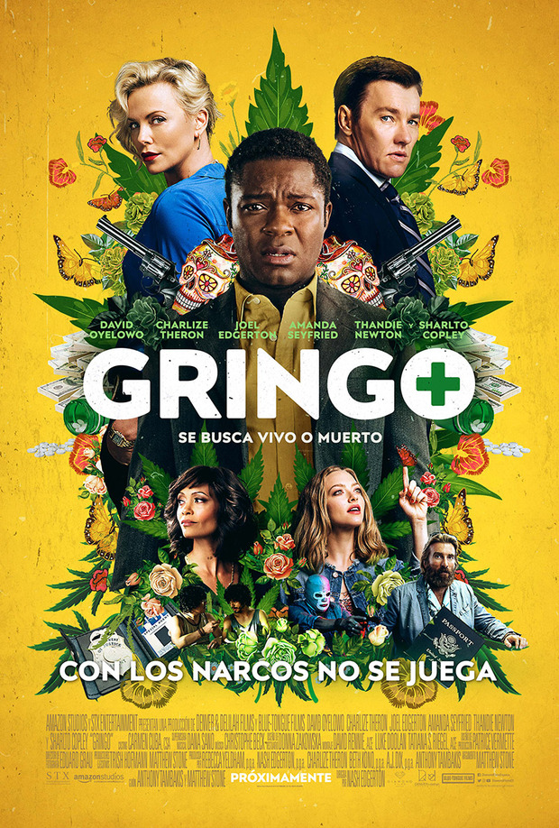 Póster de la película Gringo. Se Busca Vivo o Muerto