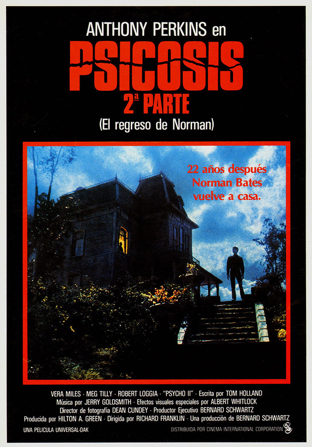 Póster de la película Psicosis 2ª Parte (El Regreso de Norman)