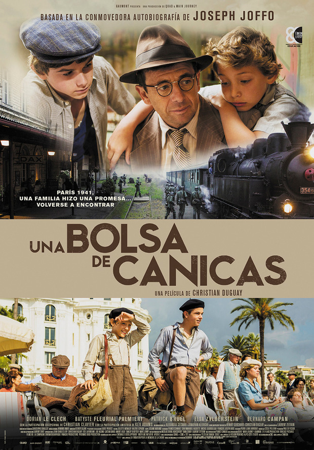 Póster de la película Una Bolsa de Canicas