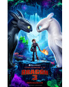 Póster de la película Cómo Entrenar a tu Dragón 3 2