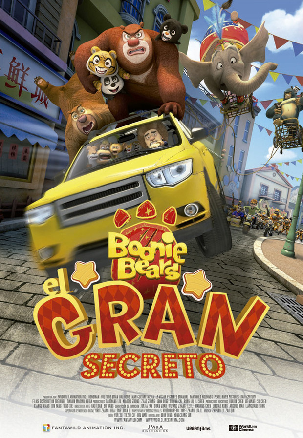 Póster de la película Boonie Bears. El Gran Secreto