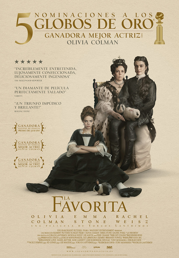 Póster de la película La Favorita