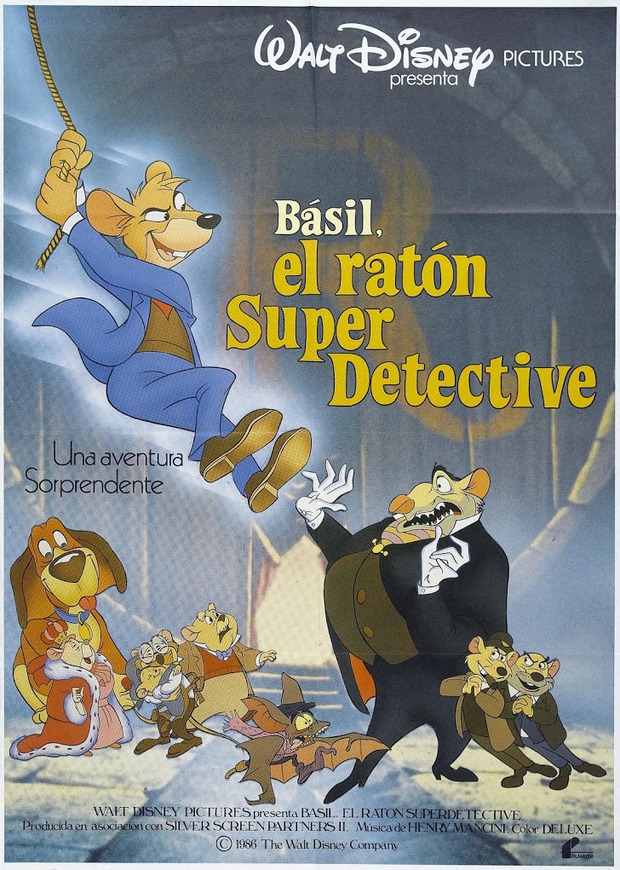 Póster de la película Basil, el Ratón Superdetective