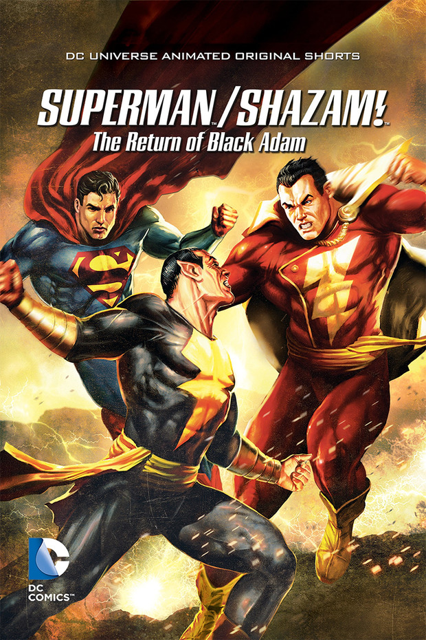 Póster de la película Superman/Shazam!: El Regreso de Black Adam