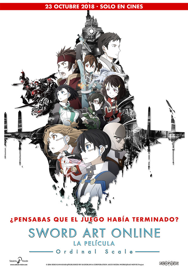 Póster de la película Sword Art Online: Ordinal Scale