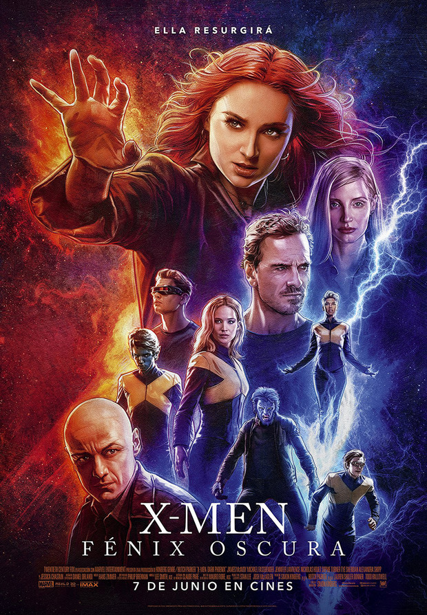 Póster de la película X-Men: Fénix Oscura