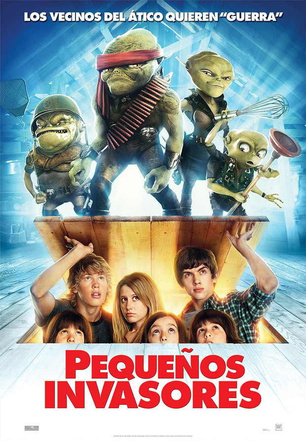 Póster de la película Pequeños Invasores