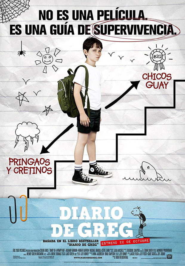 Póster de la película El Diario de Greg