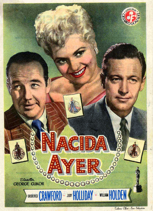 Póster de la película Nacida Ayer