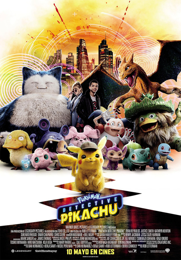 Póster de la película Pokémon: Detective Pikachu