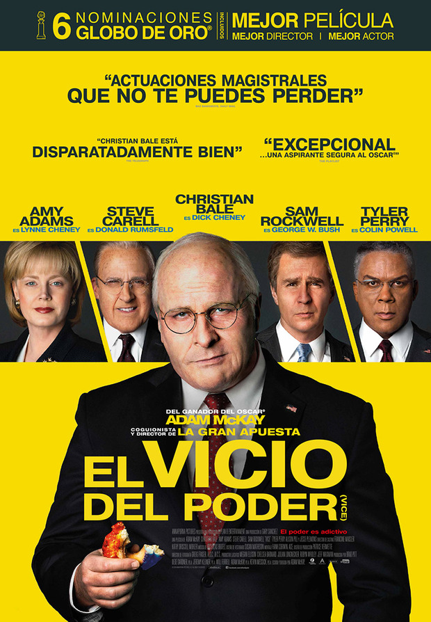 Póster de la película El Vicio del Poder