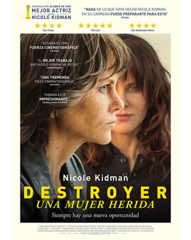 Película Destroyer. Una Mujer Herida