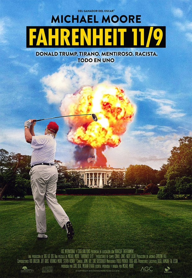 Póster de la película Fahrenheit 11/9