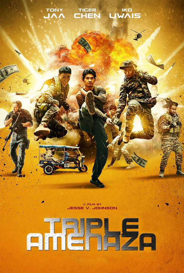 Póster de la película Triple Amenaza