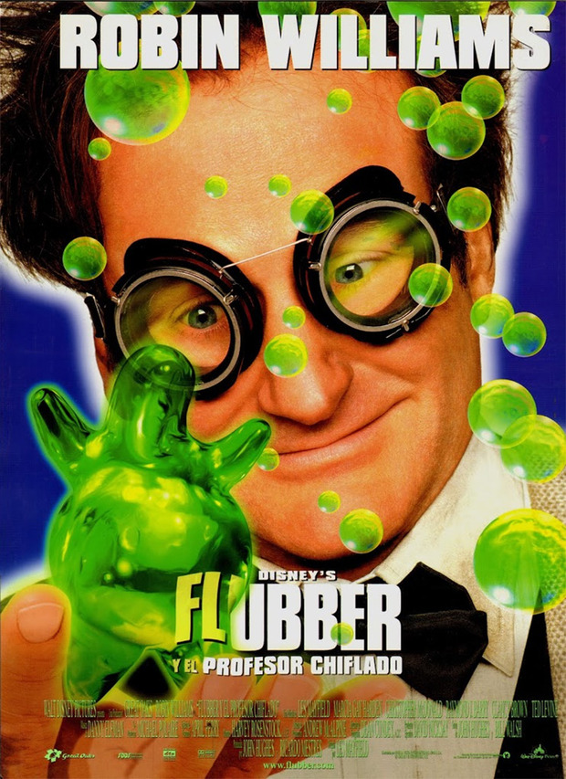 Póster de la película Flubber y el Profesor Chiflado