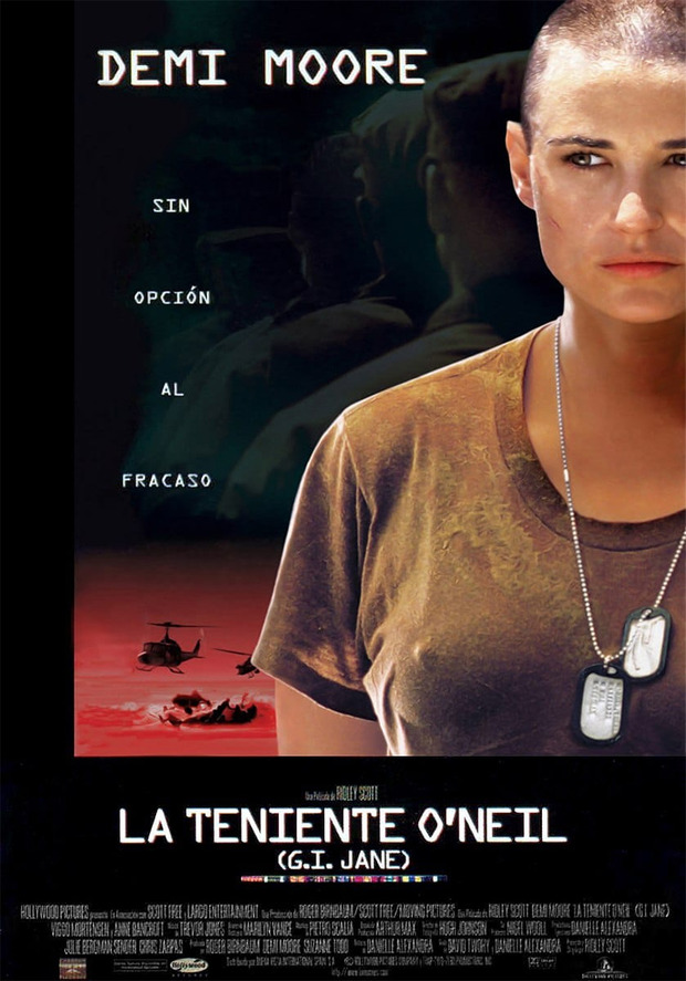 Póster de la película La Teniente O'Neil