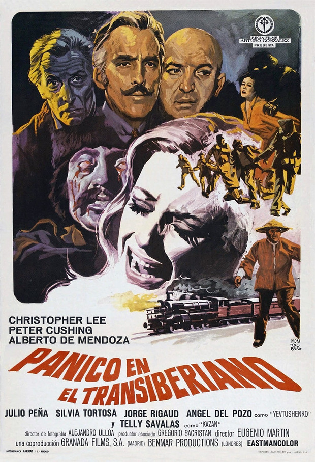 Póster de la película Pánico en el Transiberiano